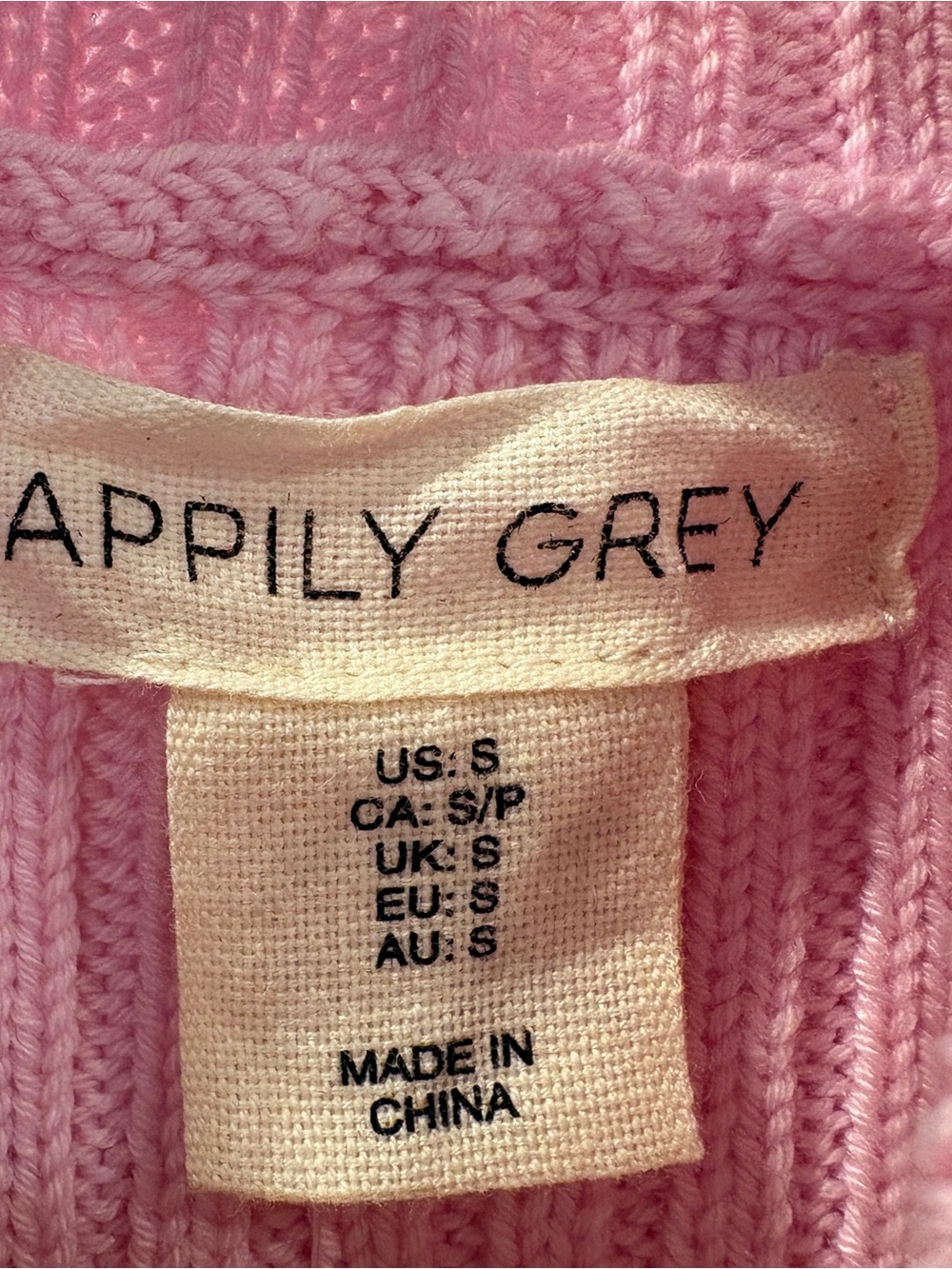 Pink Ribbed Knit Two-Piece Skirt Set - Picture 4 of 4